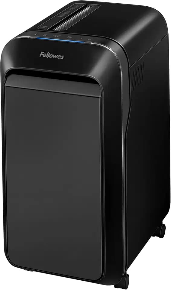 Fellowes Mfg Co. 5015401 Powershred LX220 20 Manual Sheet Capacity Micro-Cut Shredder - Black