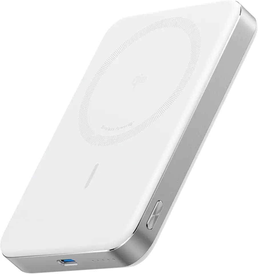 Anker MagGo Power Bank, 10,000mAh Qi2-Certified 15W Portable Charger