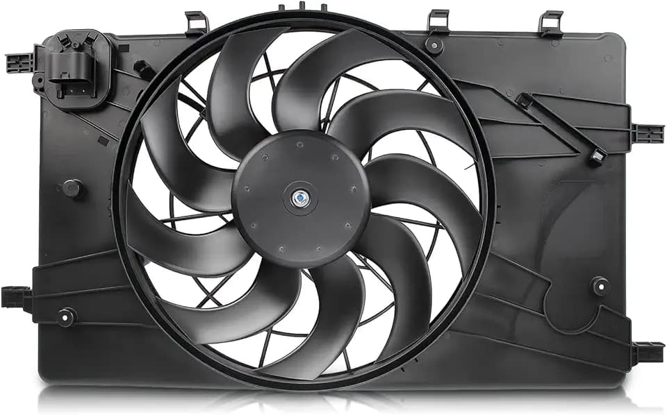 AUTOKAY Radiator and Condenser Fan for Chevrolet Cruze for Buick Verano