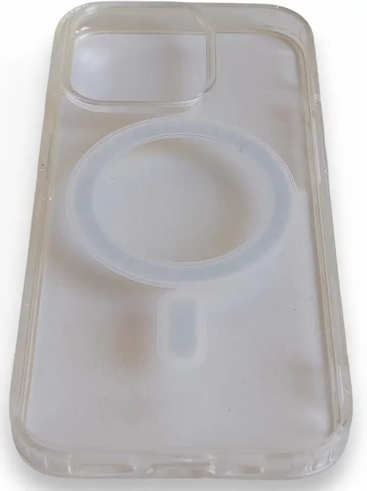 JOKIPE Magnetische Hülle für iPhone 13 Pro Max [Starker Magnet für Zubehör] - Transparent, Stoßfest & Anti-Vergilbung - Kompatibel mit Kabellosem Laden & KFZ-Halterung