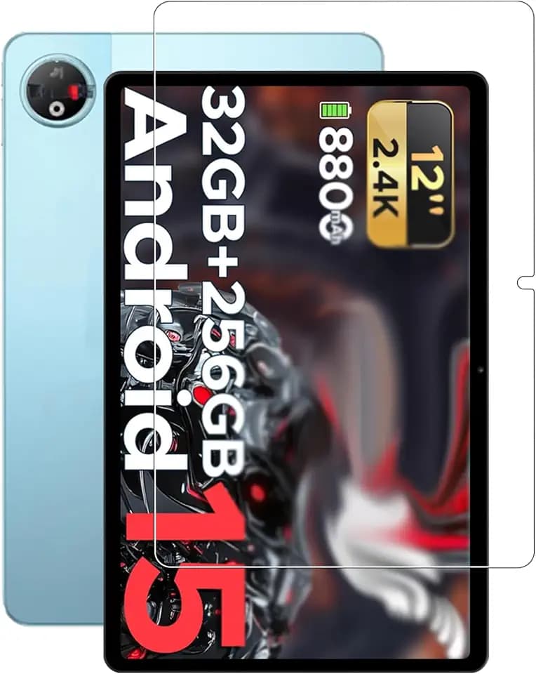 Screen Protector for DOOGEE V Pad 5G Android 15 Tablet 12 inch, HD Scratch Resistant Tempered Glass Film for DOOGEE V Pad 5G Drop Protection,Touch Sensitive,Anti-Fingerprint,1 pack.