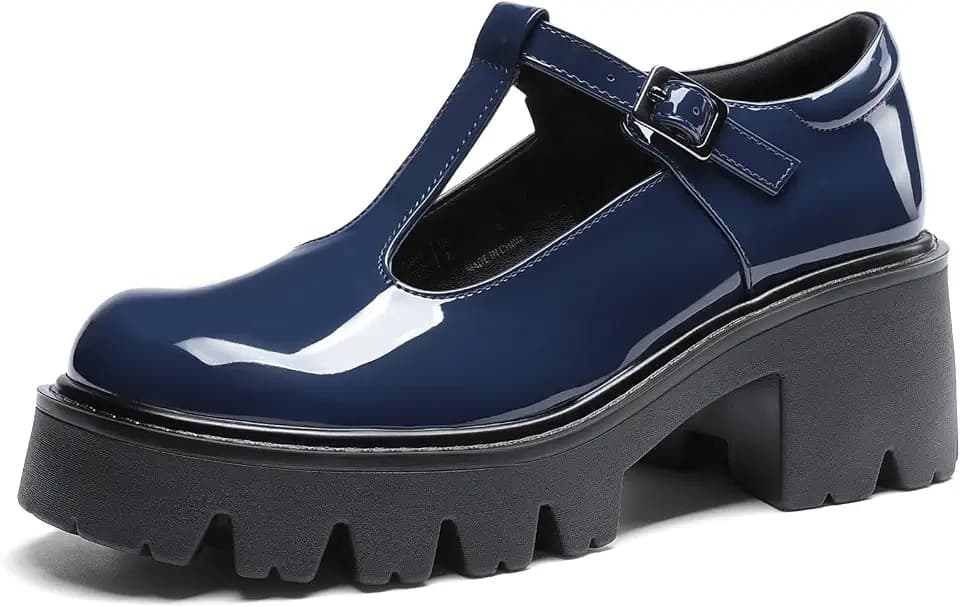 DREAM PAIRS Women's T-Strap Mary Jane Pumps Shoes