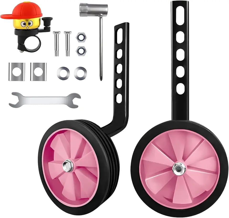 Fahrrad Stützräder Kinder, Universell Stützräder Kinderfahrräder für Kinderfahrrad für 12-20 Zoll