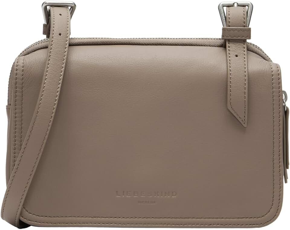 LIEBESKIND Berlin Umhängetasche „Mareike“ I Damen Crossbody Bag aus Leder