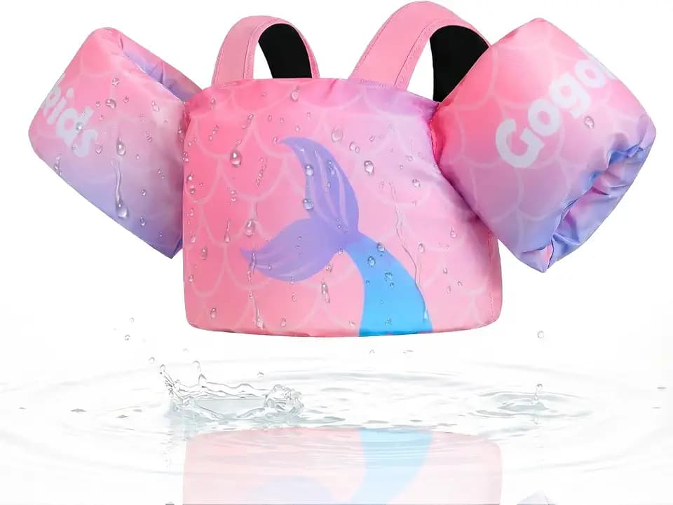 Gogokids Puddle Float Jumper 24-66 Pounds, Toddler Swim Vest Kids Floaties