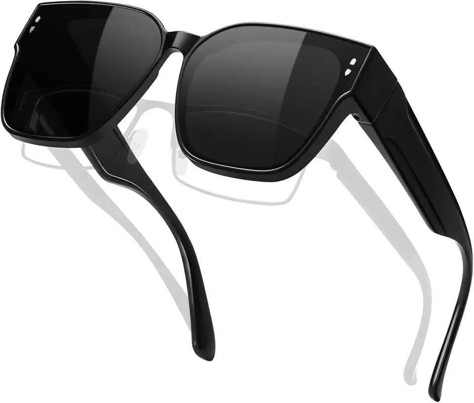 KANASTAL Überzieh Sonnenbrille Damen Polarisiert
