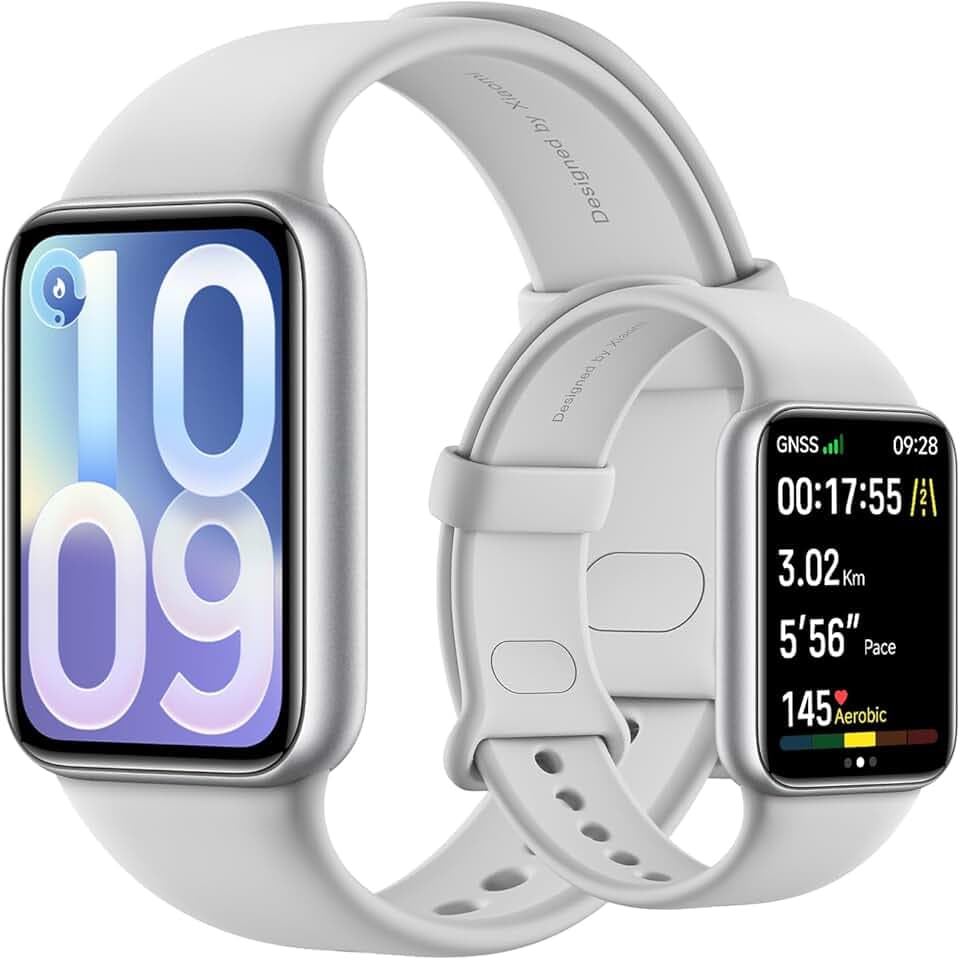XIAOMI Smart Band 10 Pro, Fitness-Armband, Silber