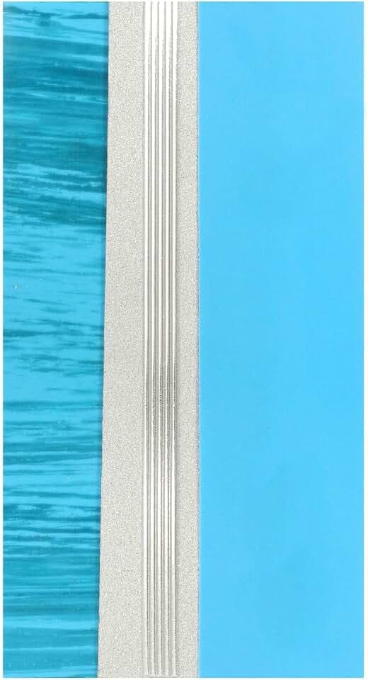 Pracht Creatives Hobby 7074-20895 Wachsplatten Mix türkis/silber, 3 halbe Wachsstreifen, ca. 200 x 50 x 0,5 mm, zum Modellieren und Verzieren von Kerzen