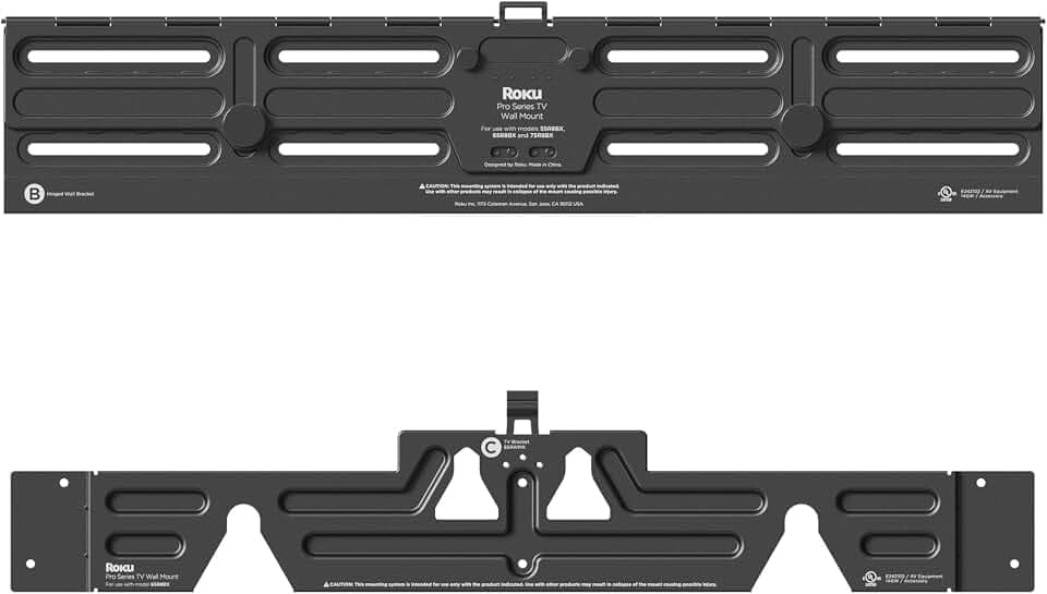 Roku Wall Mount Kit for 55-Inch Pro Series TV - Ultra-Slim