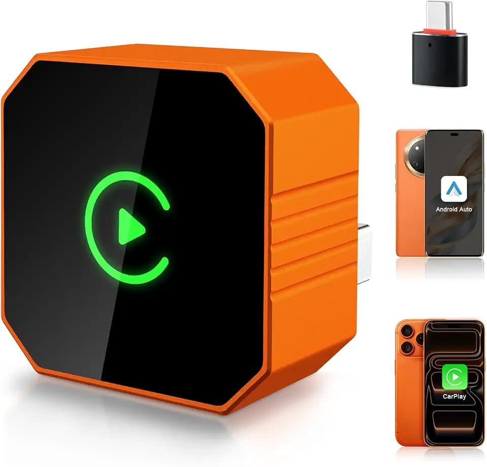 Wireless CarPlay Adapter 2-in-1