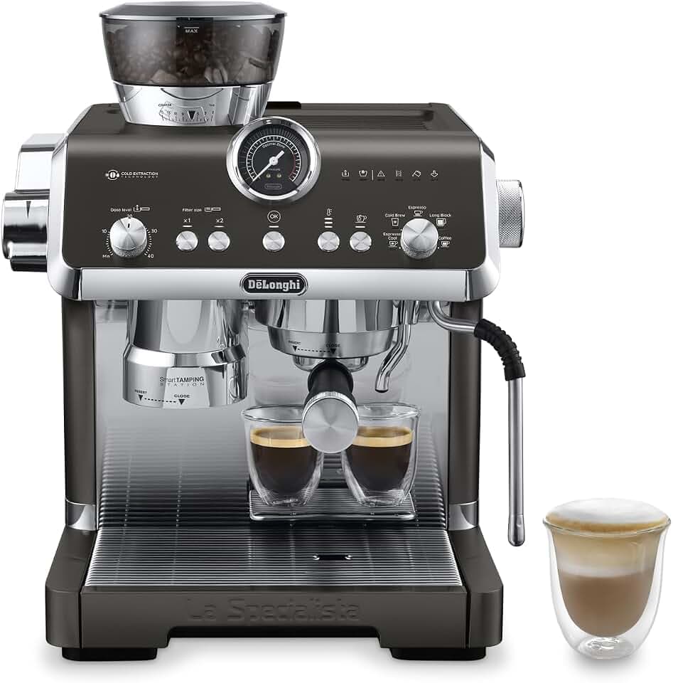 De'Longhi La Specialista Opera - Espressomaschine 5 Getränke Schwarz