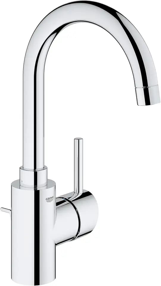 GROHE 32138002 Concetto Einhebel-Badezimmerarmatur, Starlight Chrom