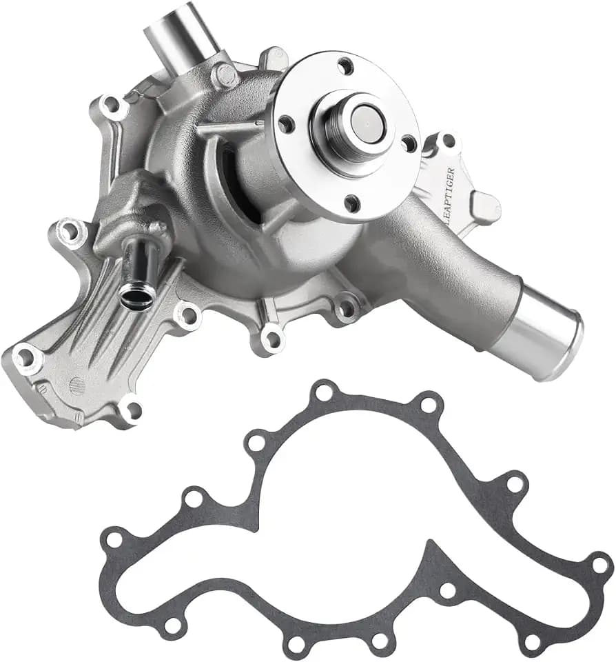 Water Pump Kit with Gasket for 1997-2011 Ford Explorer 01-11 Ranger, 05-10 Mustang, 98-10 Mercury Mountaineer, 01-10 Explorer Sport Trac, 01-10 Mazda B4000, 4.0L V6 Engine, AW4108 125-2102