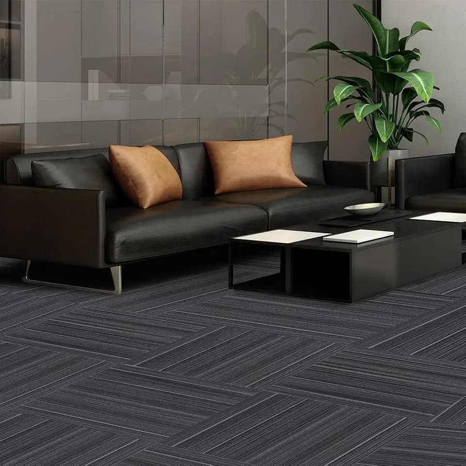 ALTRUISTIC Heavy Duty Commercial Carpet Tiles, 24" x 24",18 Pieces/72 sq ft
