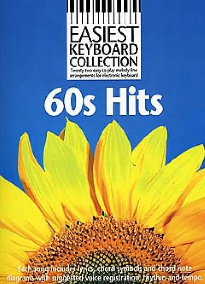 Easiest Keyboard Collection: 60s Hits: Noten für Keyboard, Gesang, Gitarre
