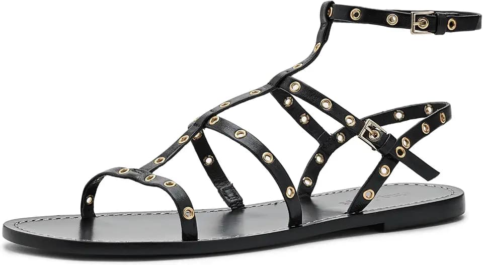 Cinq à Sept Women's Ariella Strappy Grommet Sandals