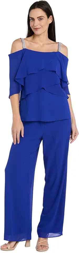 R&M Richards Women's Azure Whisper Pant Set