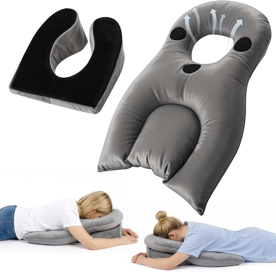 Bauchschläferkissen mit Kopfloch, Face Down Recovery Pillow