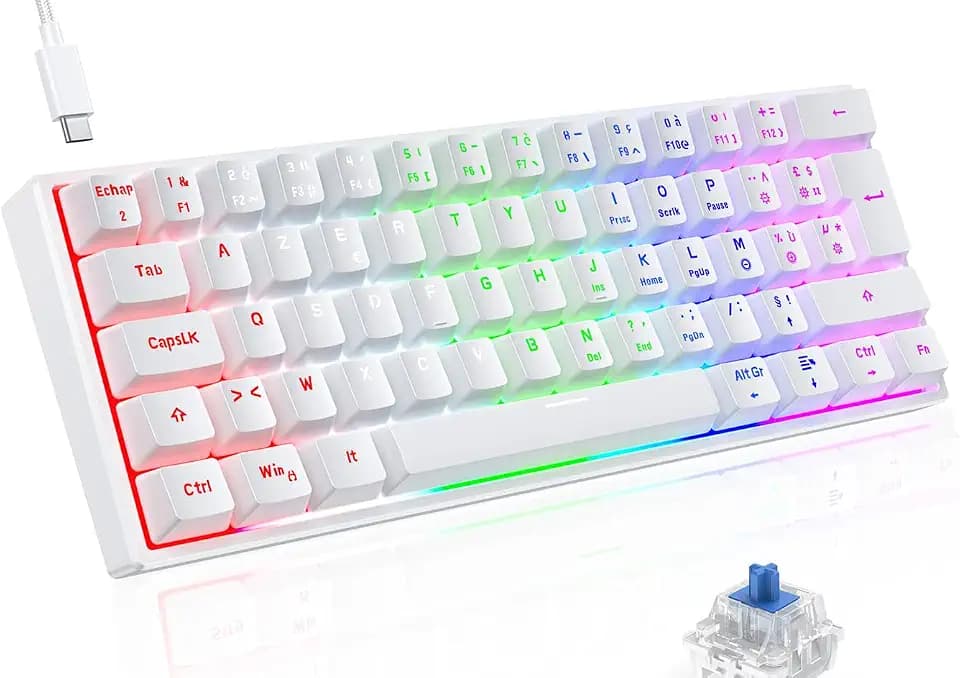 TECURS MK203 Tastatur (AZERTY)