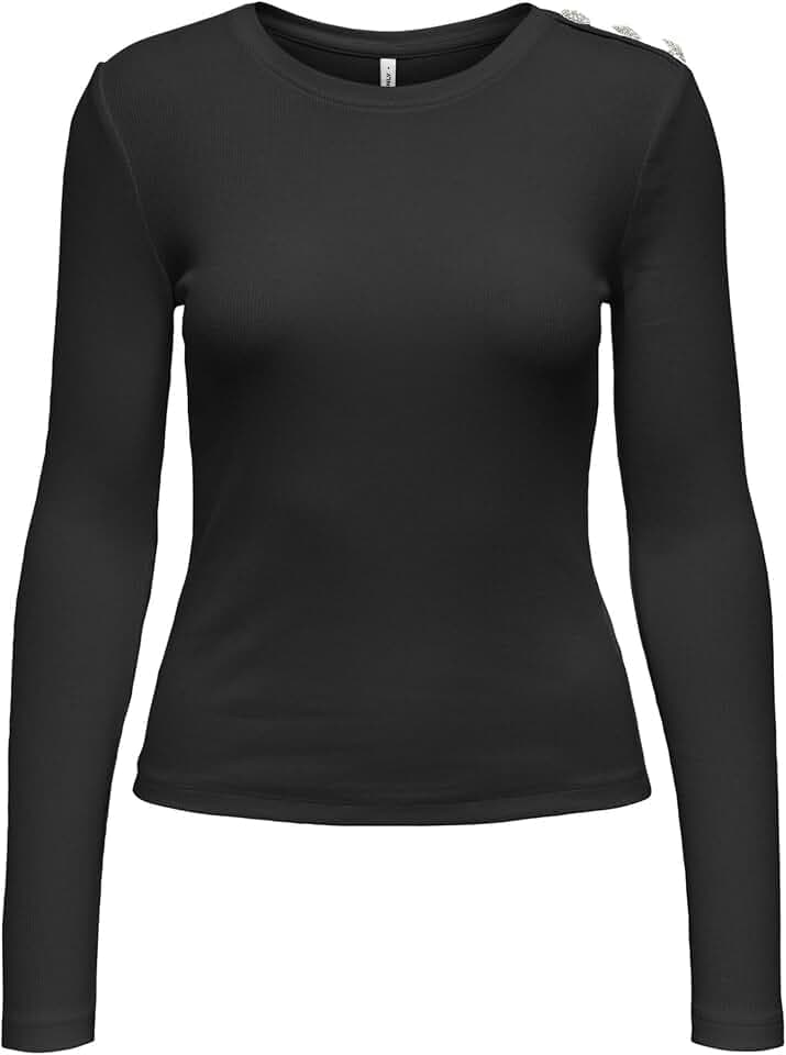 ONLY Damen Onlcheckie Life L/S Top Box JRS Onlcheckie Life L/S Top Box JRS (1er Pack)