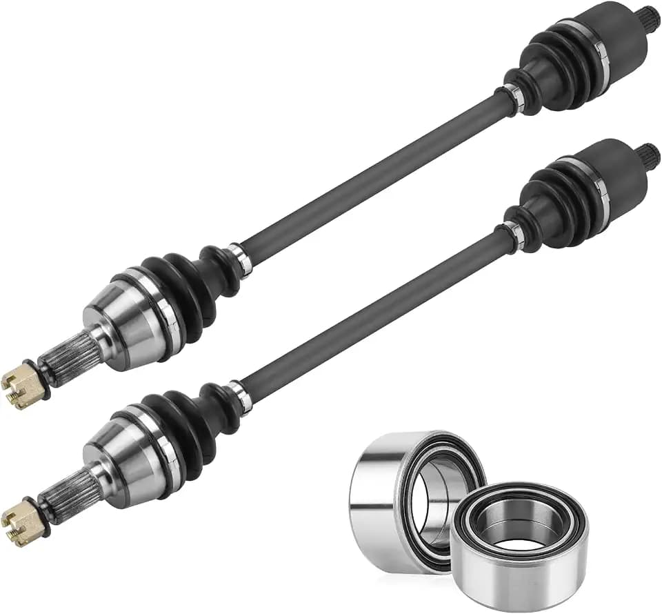 Youxmoto 2 Front CV Axle Wheel Bearing for Polaris 2013-2019 Ranger 900 XP/Crew; 2017-2020 Ranger XP 1000 (NON ABS/diesel/MUD); 2010-2014 RZR S 800/RZR 4 800; 2015-18 Ranger Diesel Drive Half Shaft