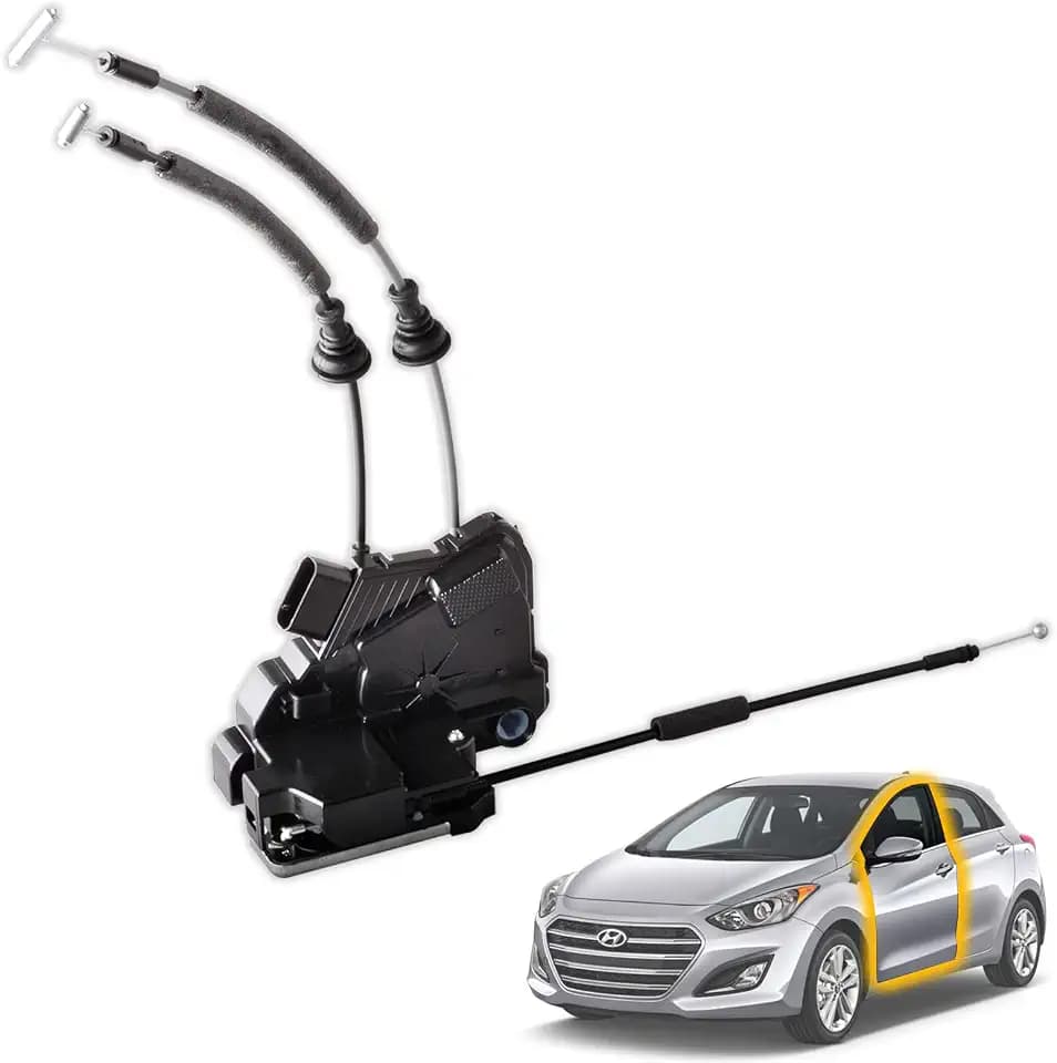 Front Left Driver Side Door Lock Actuator Assembly Compatible for Hyundai Elantra 2011-2016 Door Latch Actuator, Replace# 81310-3X030