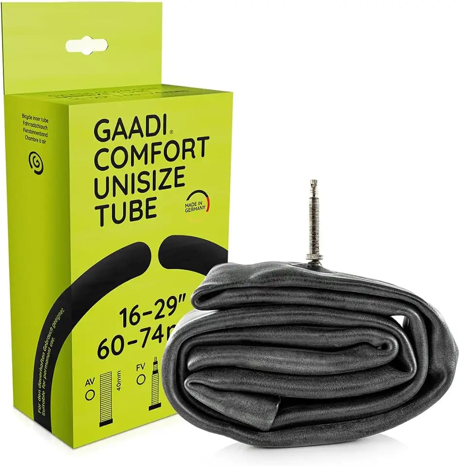 GAADI Comfort (16-29") Fahrradschlauch (FV/Sclaverand) 60-74mm