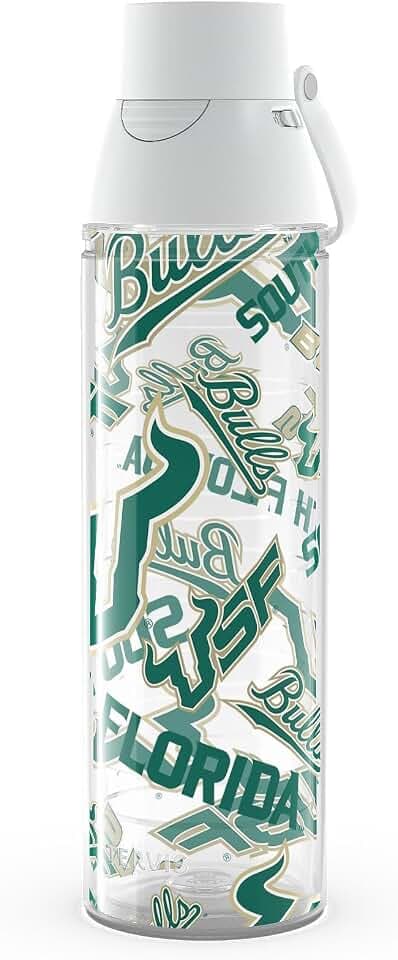 Tervis Venture Lite USF Bulls - All Over Made in USA Double Walled Insulated Tumbler Travel Cup Keeps Drinks Cold & Hot, 24oz Water Bottle, Classic