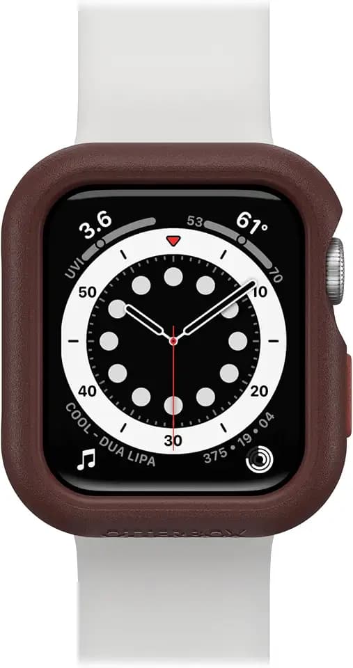OtterBox All Day Bumper für Apple Watch SE/6/5/4-44mm, Braun/Rot