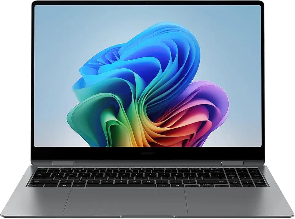 Samsung 16” Galaxy Book5 Pro 360 Copilot+ PC, AI Business Laptop, Windows 11 Pro, Intel Core Ultra 7 Processor 258V, 3K AMOLED Touchscreen, 32GB / 1TB, 120HZ, 2025 Model NP964QHA-KG2US, Gray