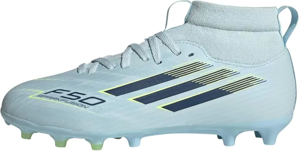 adidas Unisex-Child F50 Sparkfusion League Mid Cut Firm Ground/Arti Sneaker