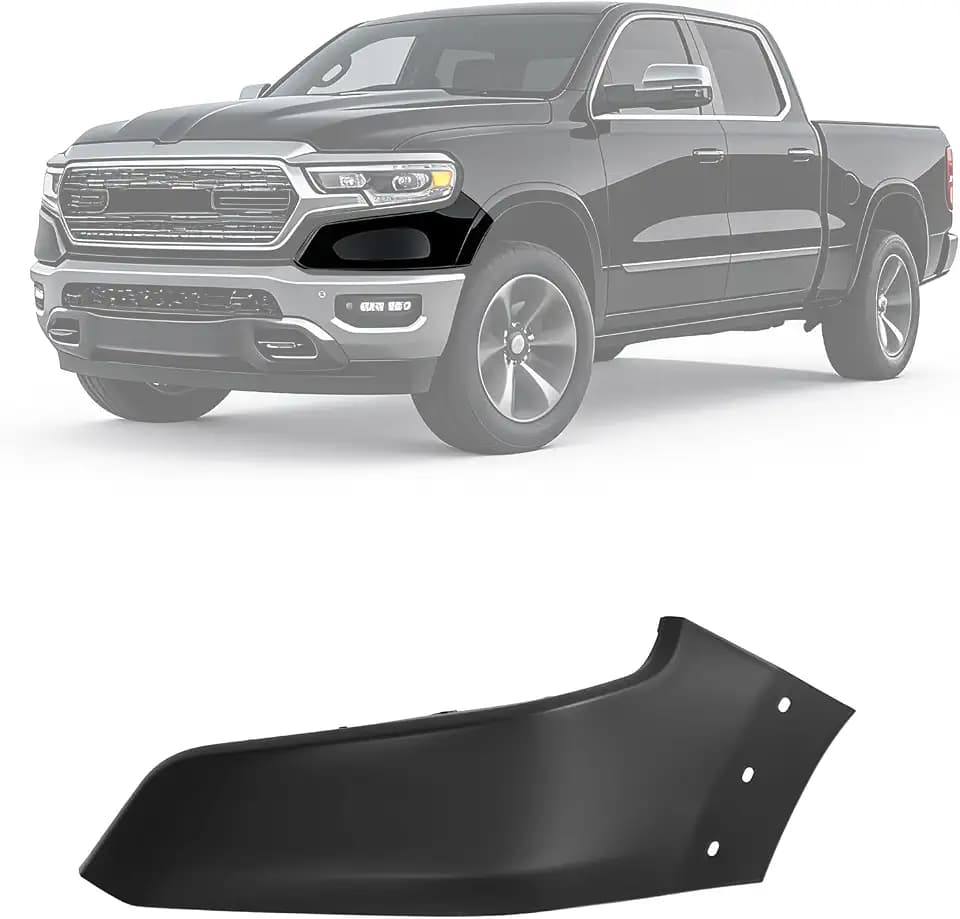 ALMULOO Bumper Filler Compatible with 2019-2024 Ram 1500