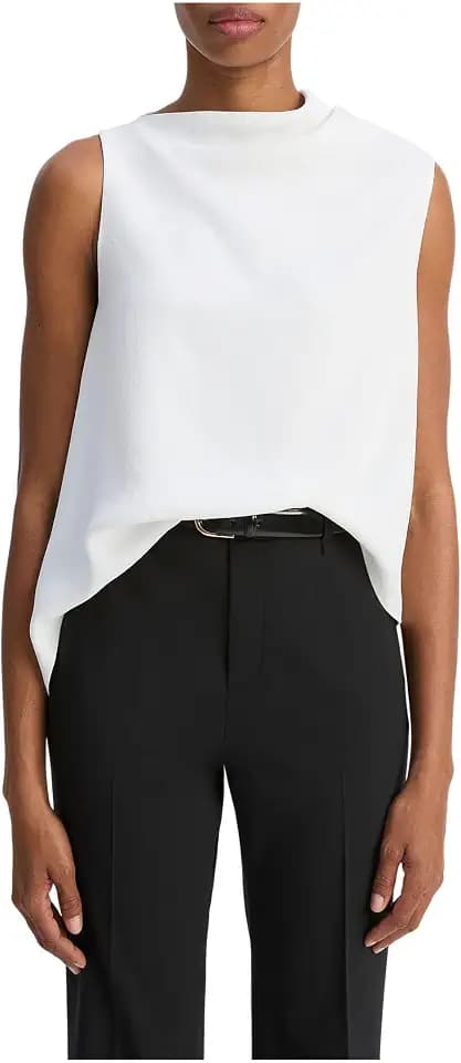 Vince Women's A-Line Asymmetrical Draped Top