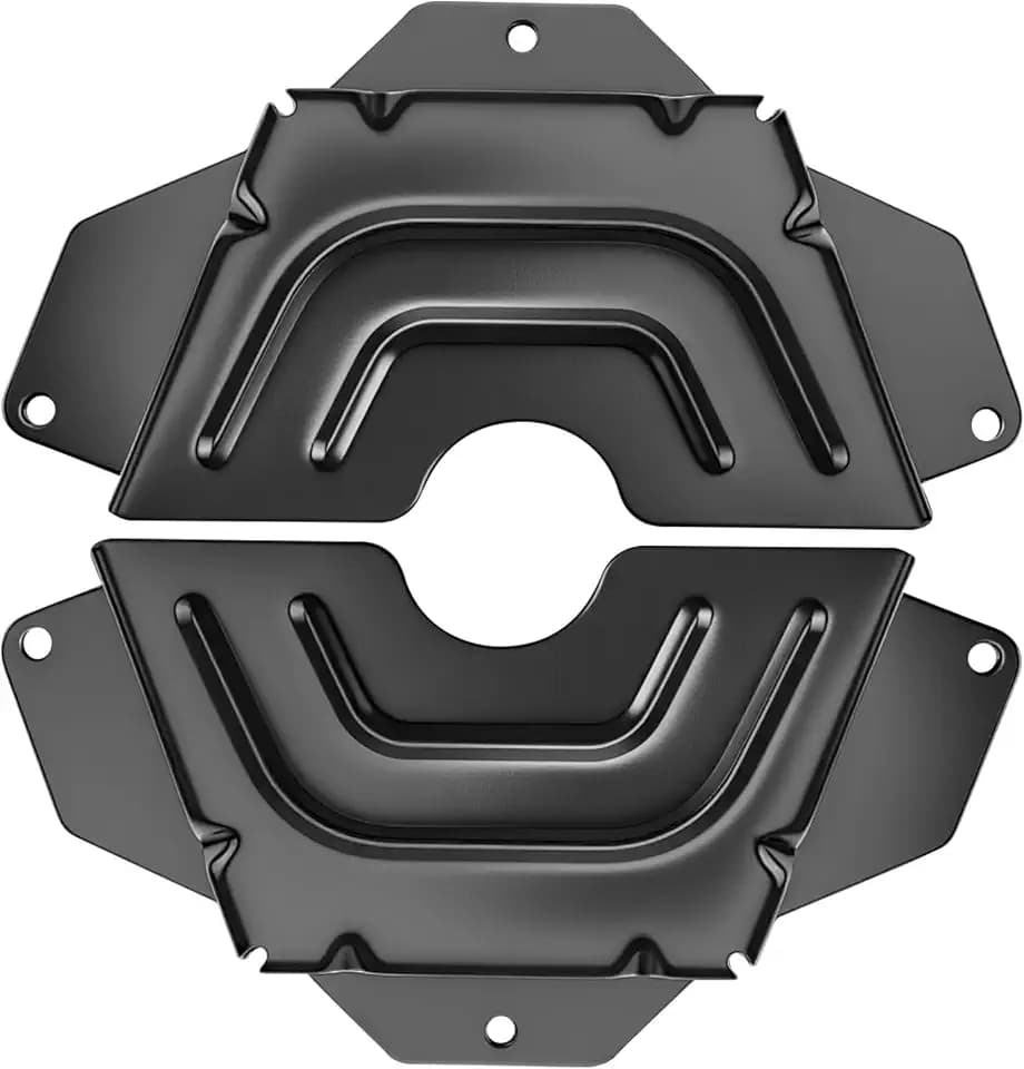 783-08547-0637 Black Deck Belt Cover (2 pcs) Compatible with MTD/CUB Cadet 46" Deck for XT1 XT2 LX46 LT46 LE 13AP79XT099, 13AL78XT099, 247203790, 247203791 etc.