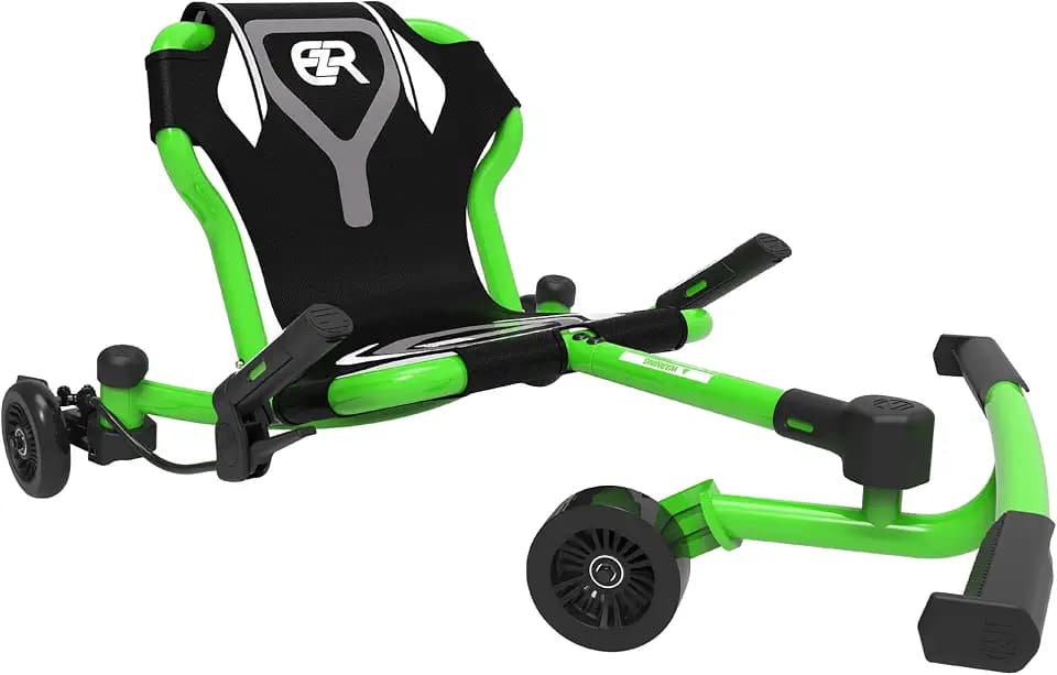 Ezyroller Drifter X Ride On Toy Ages 4-12+ Ideal Weight 40-110 lbs, Green