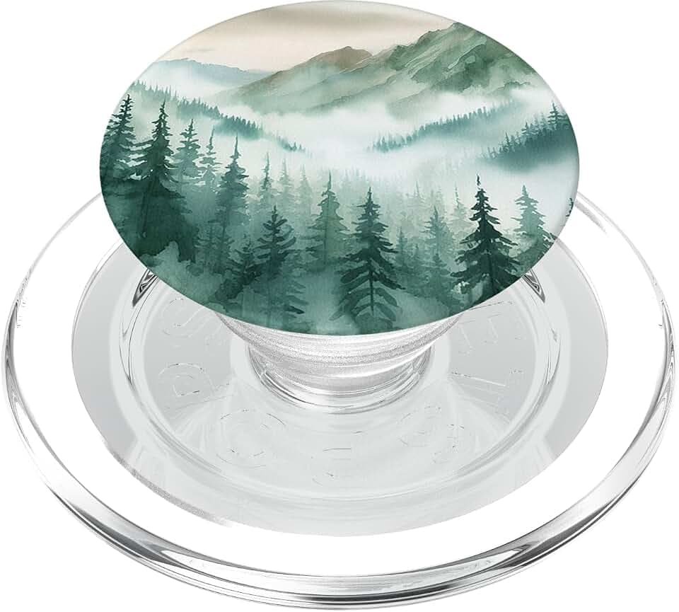 Natur Berge Wald PopSockets PopGrip für MagSafe
