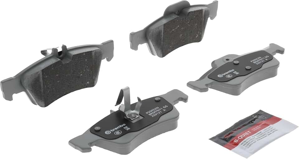 Brembo P50052N Premium Ceramic Rear Disc Brake Pad Set MERCEDES-BENZ/MERCEDES-BENZ (BBDC) OE# 0064200120