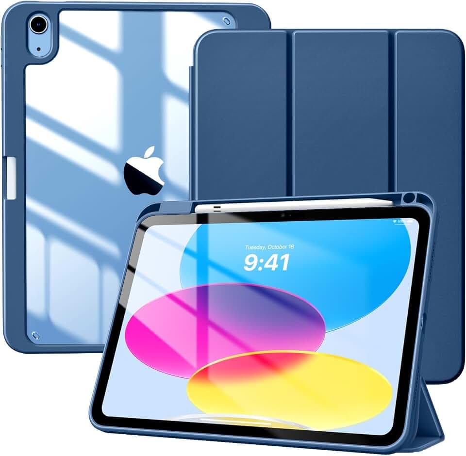 TiMOVO Case for iPad A16 11th Gen 11"/10th Gen 10.9", Abyss Blue