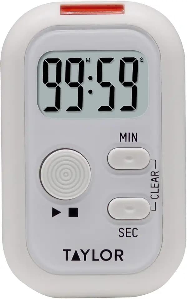 Multi-Alert (Sound, Light, Vibration) Digital Timer
