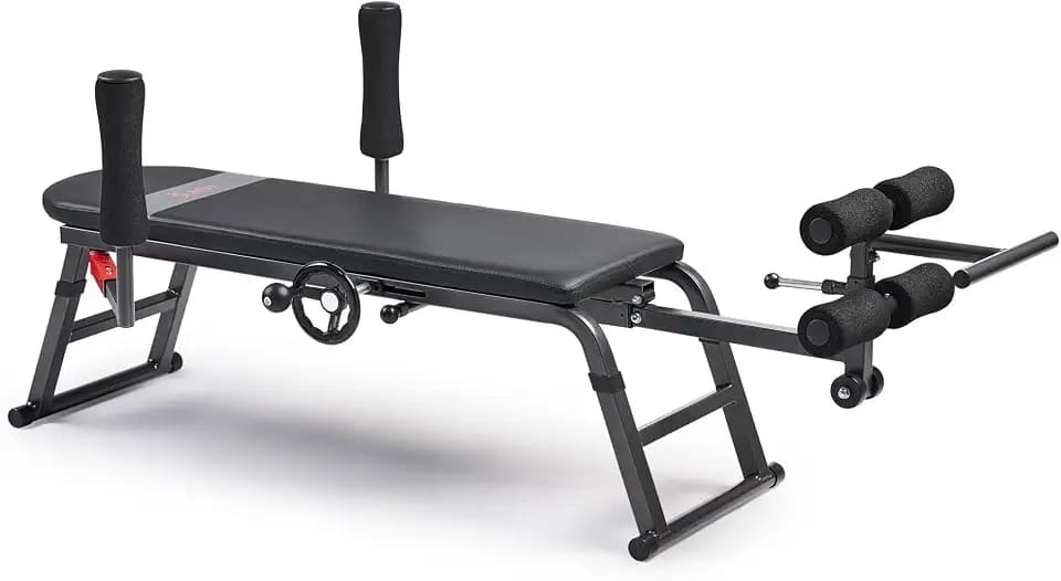 Sunny Health & Fitness Decompression Reset Table for Back Pain Relief