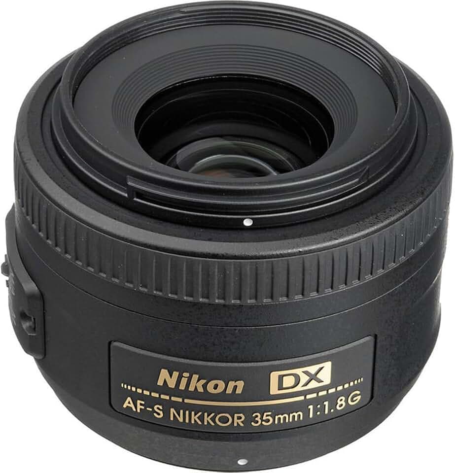 Nikon 2183 AF-S DX Nikkor 35mm 1:1,8G Objektiv (52mm Filtergewinde)