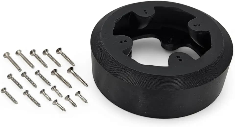 Junction Box Extension Tube for Unifi Turret Cameras (G5, G6, AI) (Black, 1.5")