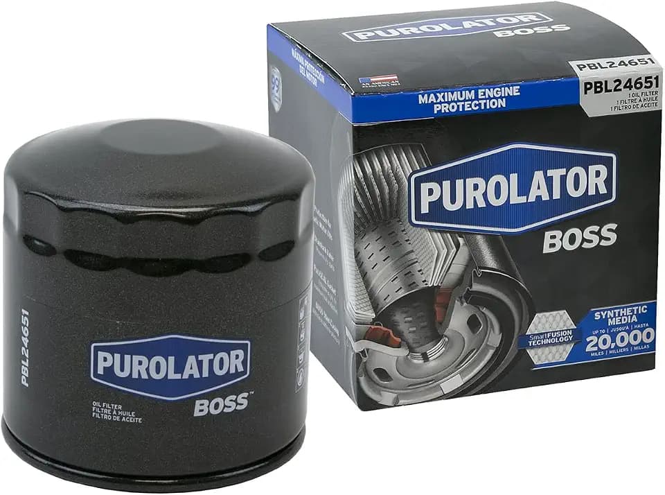 Purolator PBL24651 PurolatorBOSS Maximum Engine Protection Spin On Oil Filter Compatible With Ford F-150, F-250 Super Duty, Expedition, Explorer, Mustang, E-350 Super Duty, F-350 Super Duty and Escape