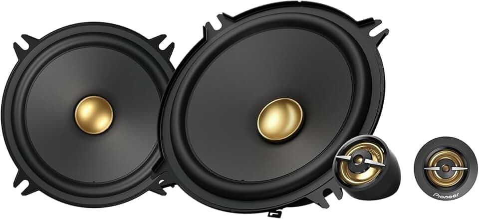 Pioneer A-Series Plus TS-A1301C 5.25" 2-Way Component Car Speakers 300W Max