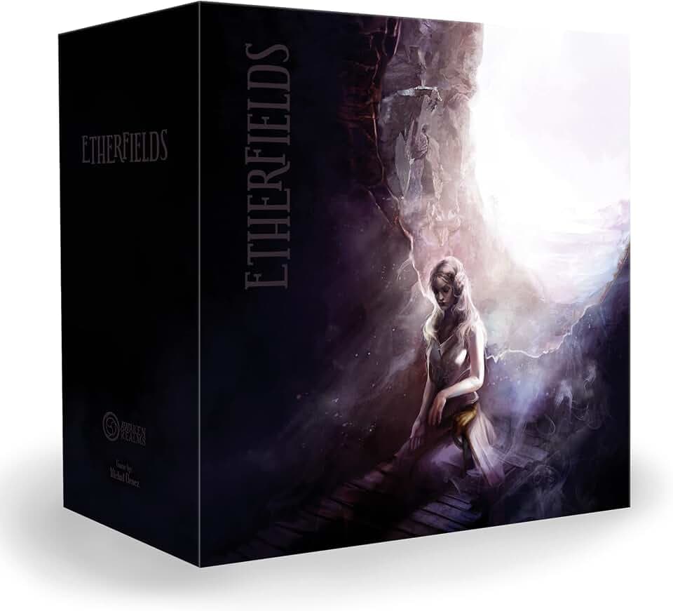 Awaken Realms Etherfields, kooperatives Brettspiel, ab 14 Jahren, 1–4 Spieler, 90–180 Minuten Spieldauer, French Version