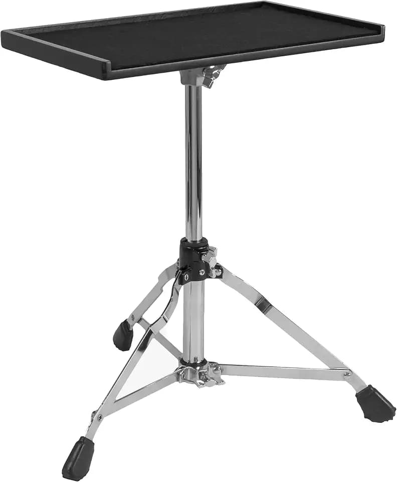 16" x 10" Wood Percussion Table with Stand & Felt-Lined Surface (G-SES)
