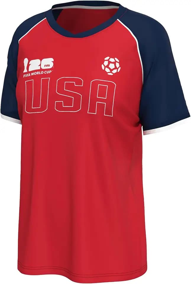 Outerstuff FIFA World Cup 2026 Women's Soccer Raglan Sleeve Top