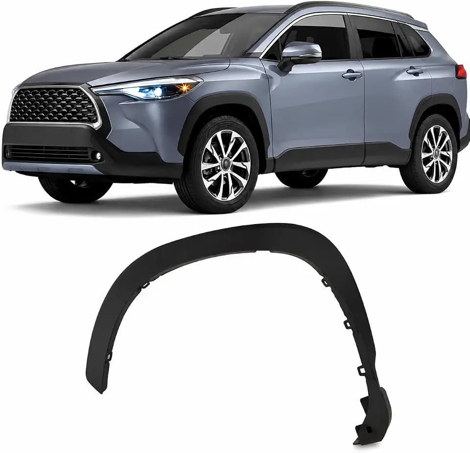 Fender Flares Fit for Toyota Corolla Cross 2022-2023 Front Right Side Wheel Fender Flare Trim Left Driver LH CY-COS22F07L