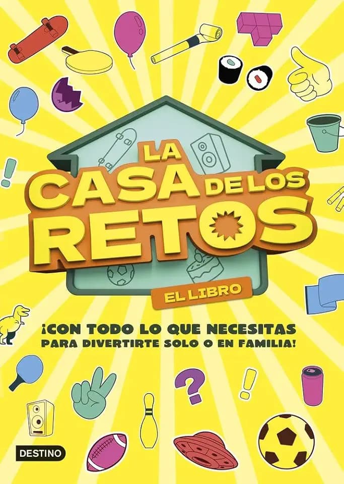 La Casa de los Retos. El libro (Libros de entretenimiento)