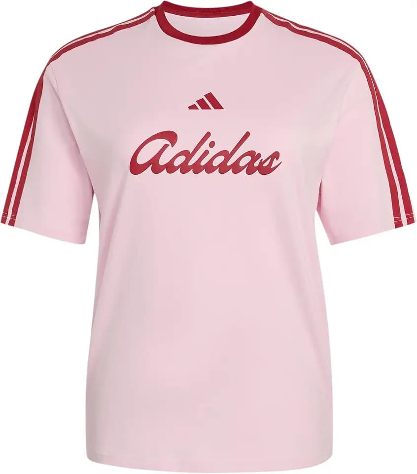 adidas Women's LUX TIRO Grafik T-Shirt, LOCKER GESCHNITTEN